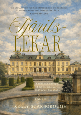 Cover of Swedish language edition of Butterfly Games titled Fj&auml;rilslekar
