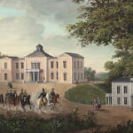 Rosendal Palace with the Queen's Pavilion to Right (Mörner, Carl Otto, 1840s)