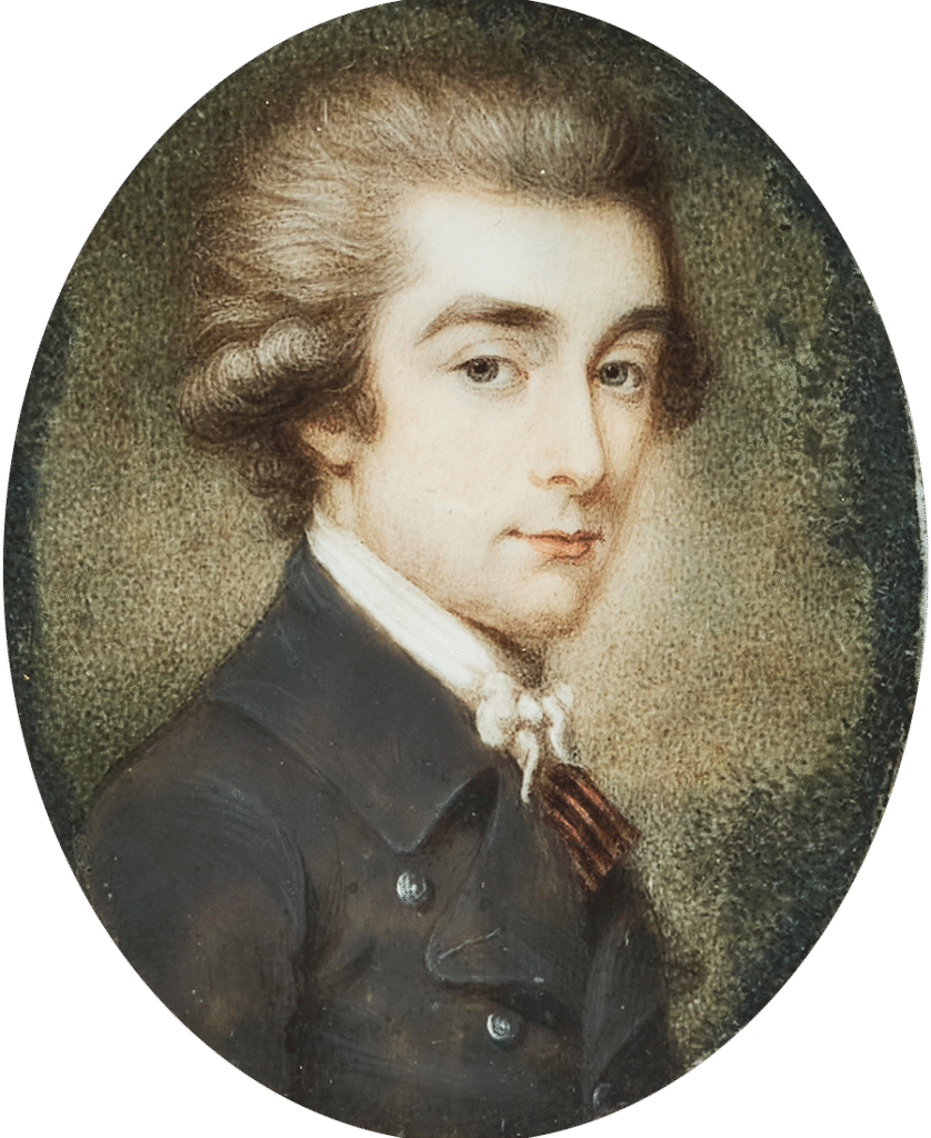 Portrait of young Axel von Fersen