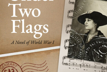 Book cover of historical fiction book Under Two Flags by Janis Robinson Daly
