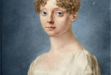 Portrait of Countess Jacquette Gyldenstolpe as a teenager
