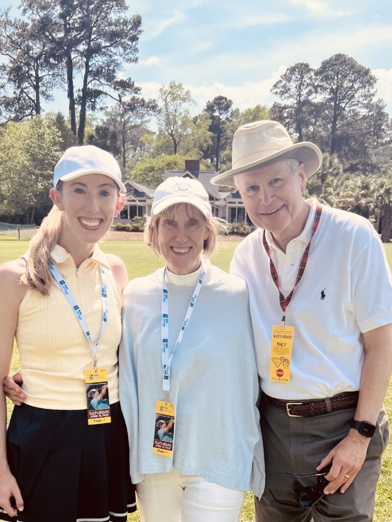 Image for the Tweet beginning: Super-hot and fun Saturday @RBC_Heritage.